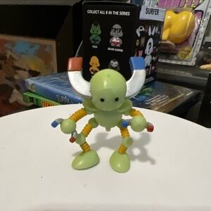 Yu-Gi-Oh Beta The Magnet Warrior 2.5" Mini Figure 1996 Mattel Vintage Takahashi